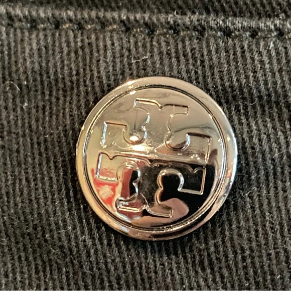 TORY BURCH Sz 32 Super Skinny Zipper at Hem Snap Back Pockets  Jeggings Pants - Picture 6 of 13